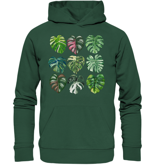 Full of Monstera - Organic Basic Hoodie