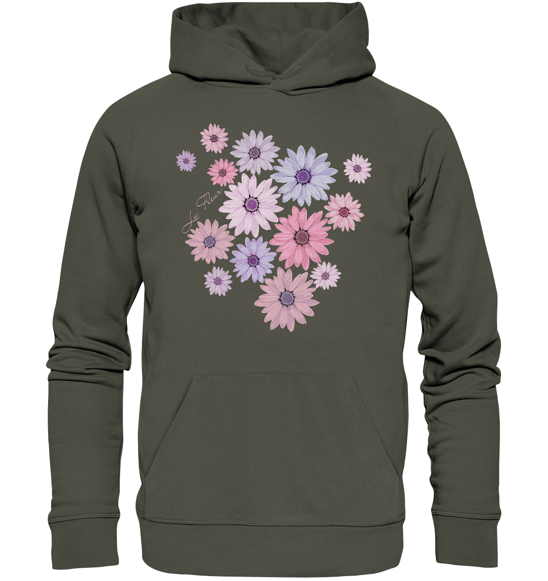 Full of Flowers - Organic Basic Hoodie