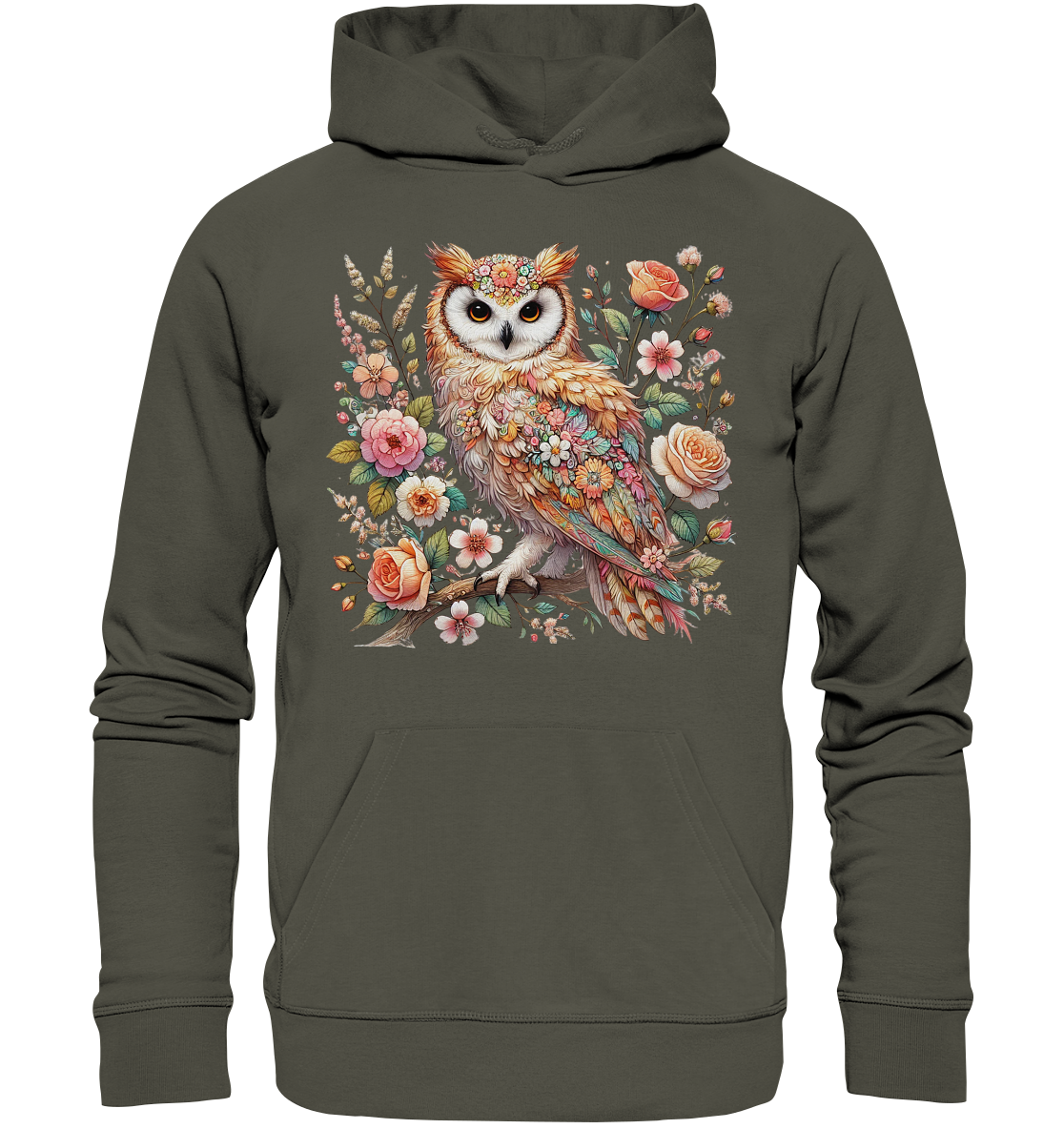 Ella Eule - Organic Basic Hoodie