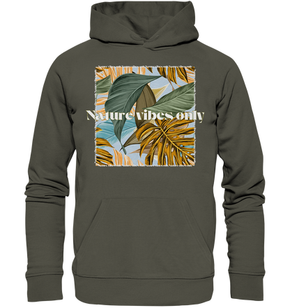 Nature Vibes - Organic Basic Hoodie