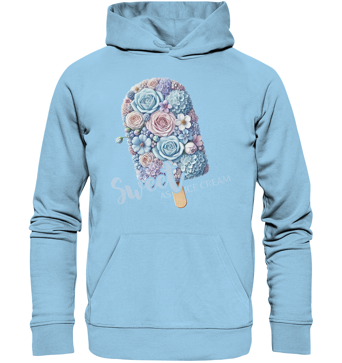 Sweet as Ice Cream - Organic Basic Hoodie