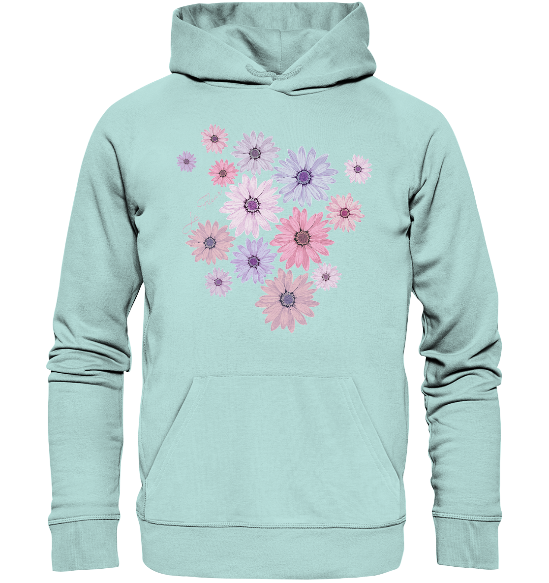 Full of Flowers - Organic Basic Hoodie