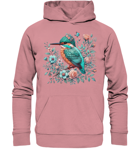 Eddie Eisvogel - Organic Basic Hoodie