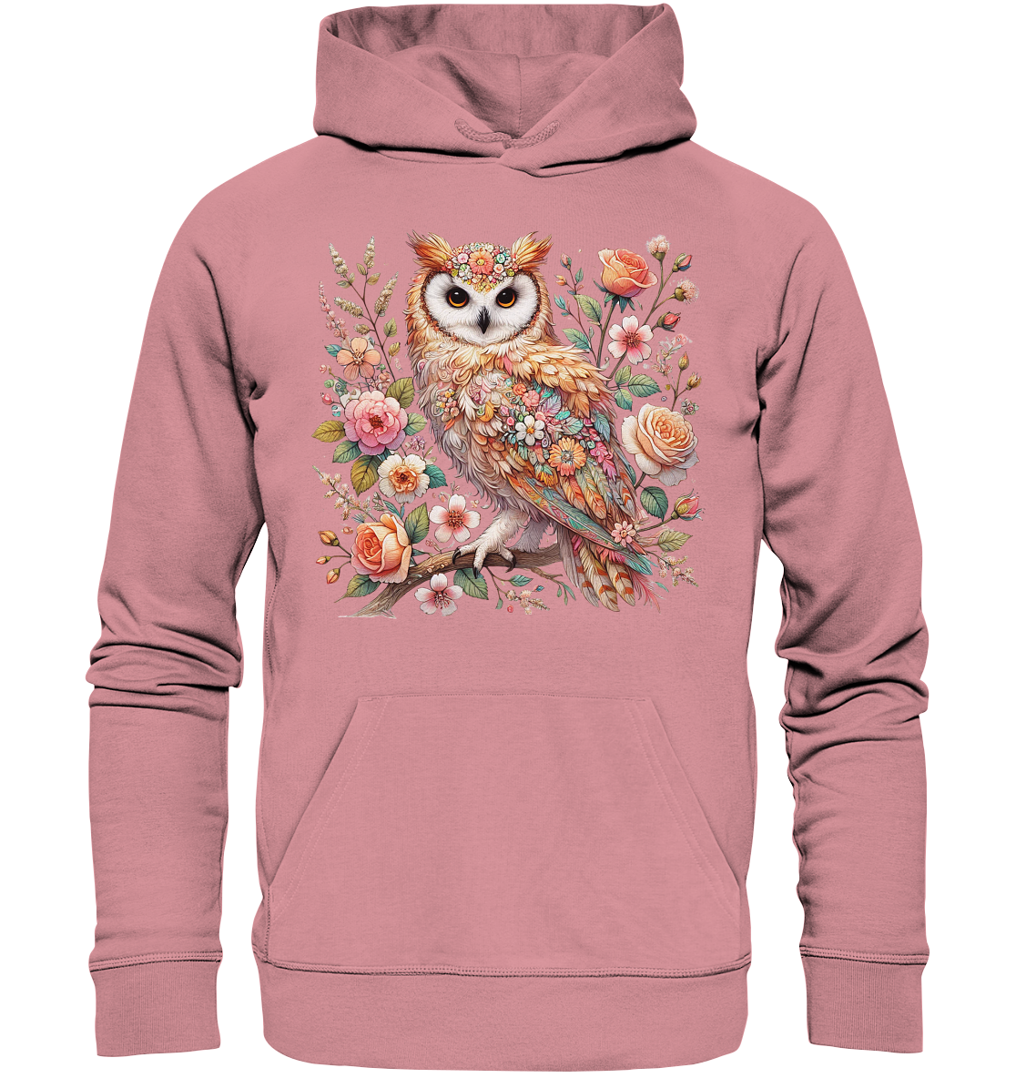 Ella Eule - Organic Basic Hoodie