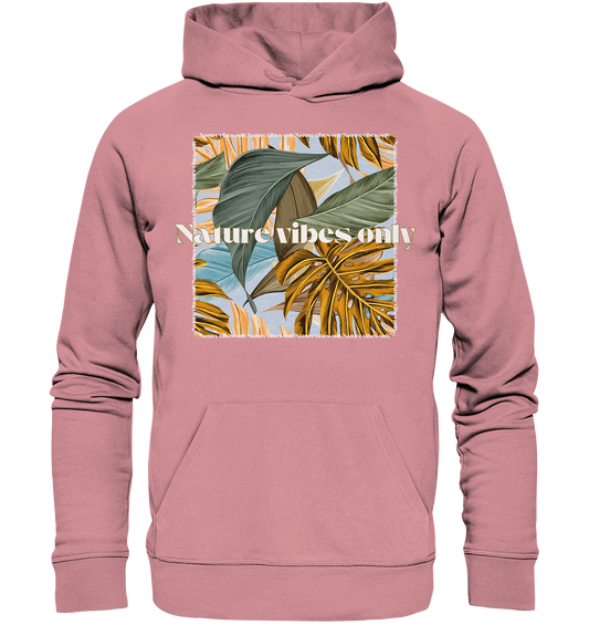 Nature Vibes - Organic Basic Hoodie
