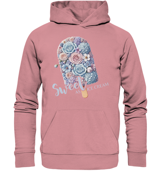 Sweet as Ice Cream - Organic Basic Hoodie