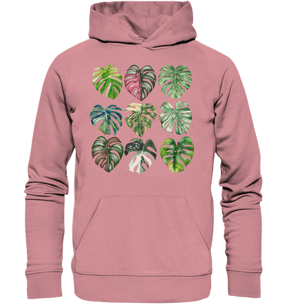 Full of Monstera - Organic Basic Hoodie