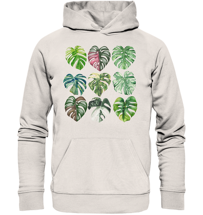 Full of Monstera - Organic Basic Hoodie