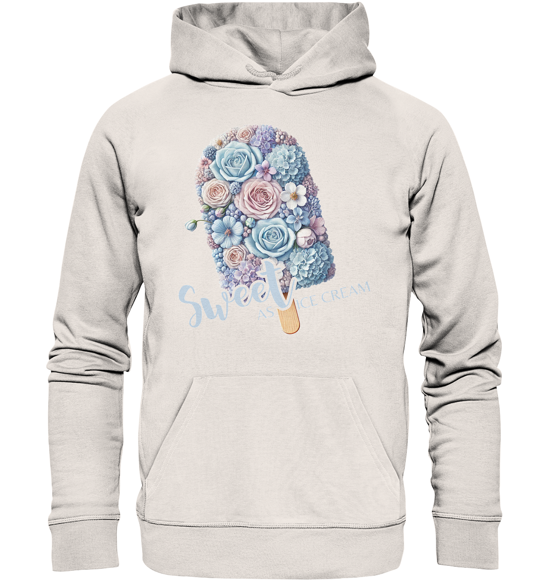 Sweet as Ice Cream - Organic Basic Hoodie