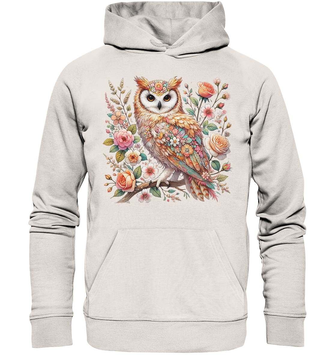 Ella Eule - Organic Basic Hoodie