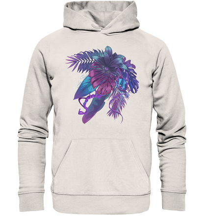 Purple Jungle - Organic Basic Hoodie