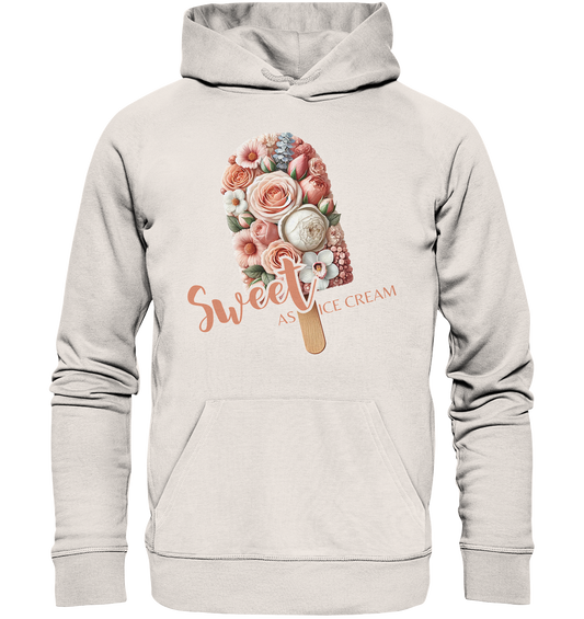 Sweet as Ice Cream - Organic Basic Hoodie