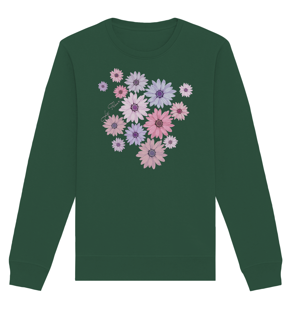 Full of Flowers - Organic Basic Unisex Sweatshirt