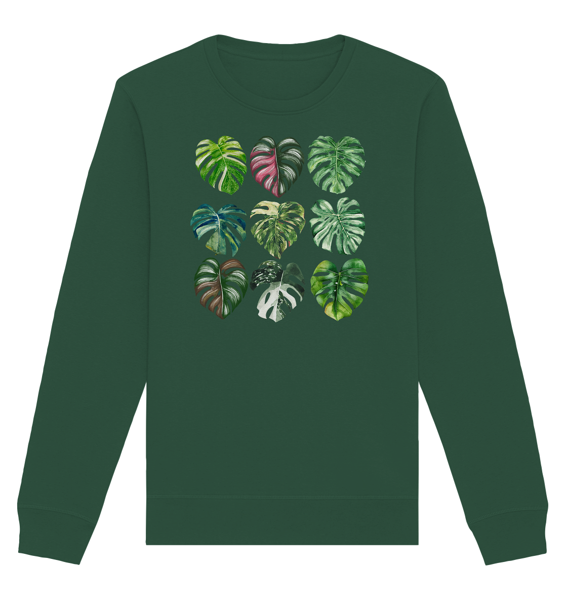 Full of Monstera - Organic Basic Unisex Sweatshirt