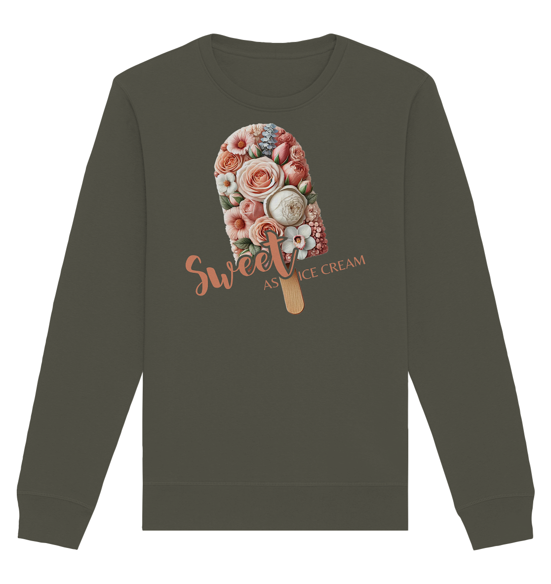 Sweet as Ice Cream - Organic Basic Unisex Sweatshirt