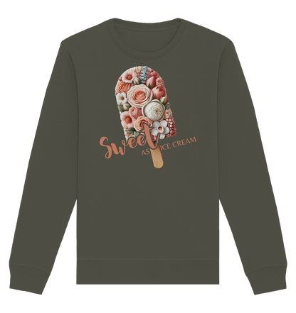 Sweet as Ice Cream - Organic Basic Unisex Sweatshirt