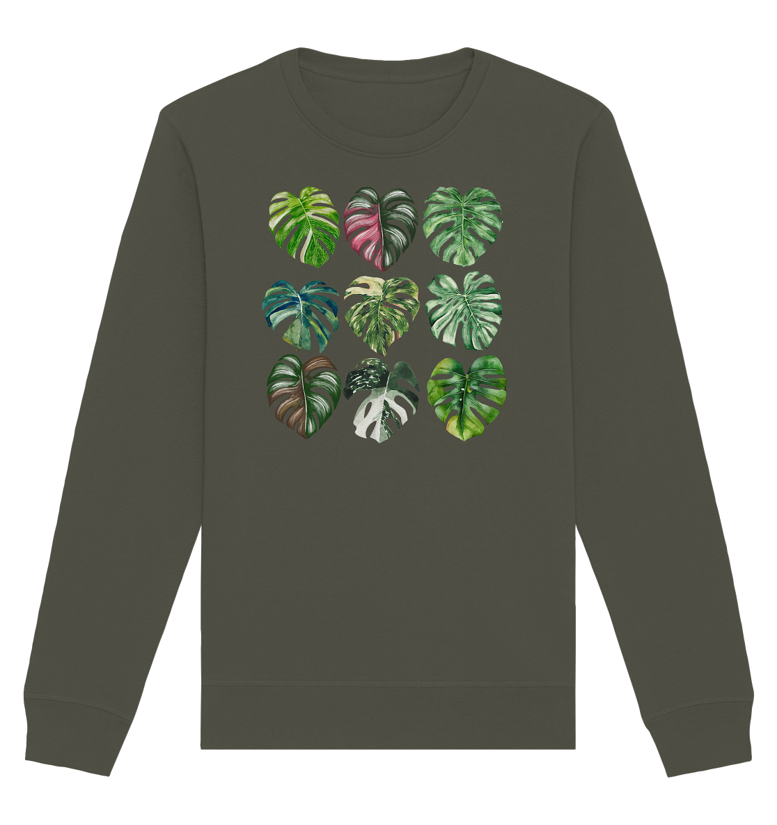 Full of Monstera - Organic Basic Unisex Sweatshirt