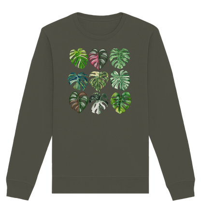 Full of Monstera - Organic Basic Unisex Sweatshirt