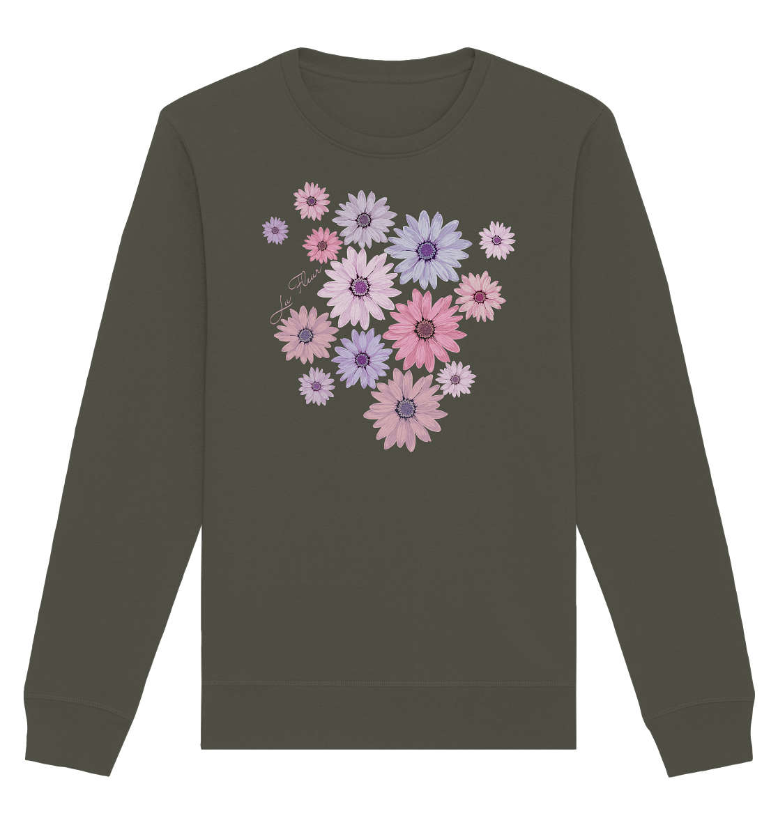 Full of Flowers - Organic Basic Unisex Sweatshirt