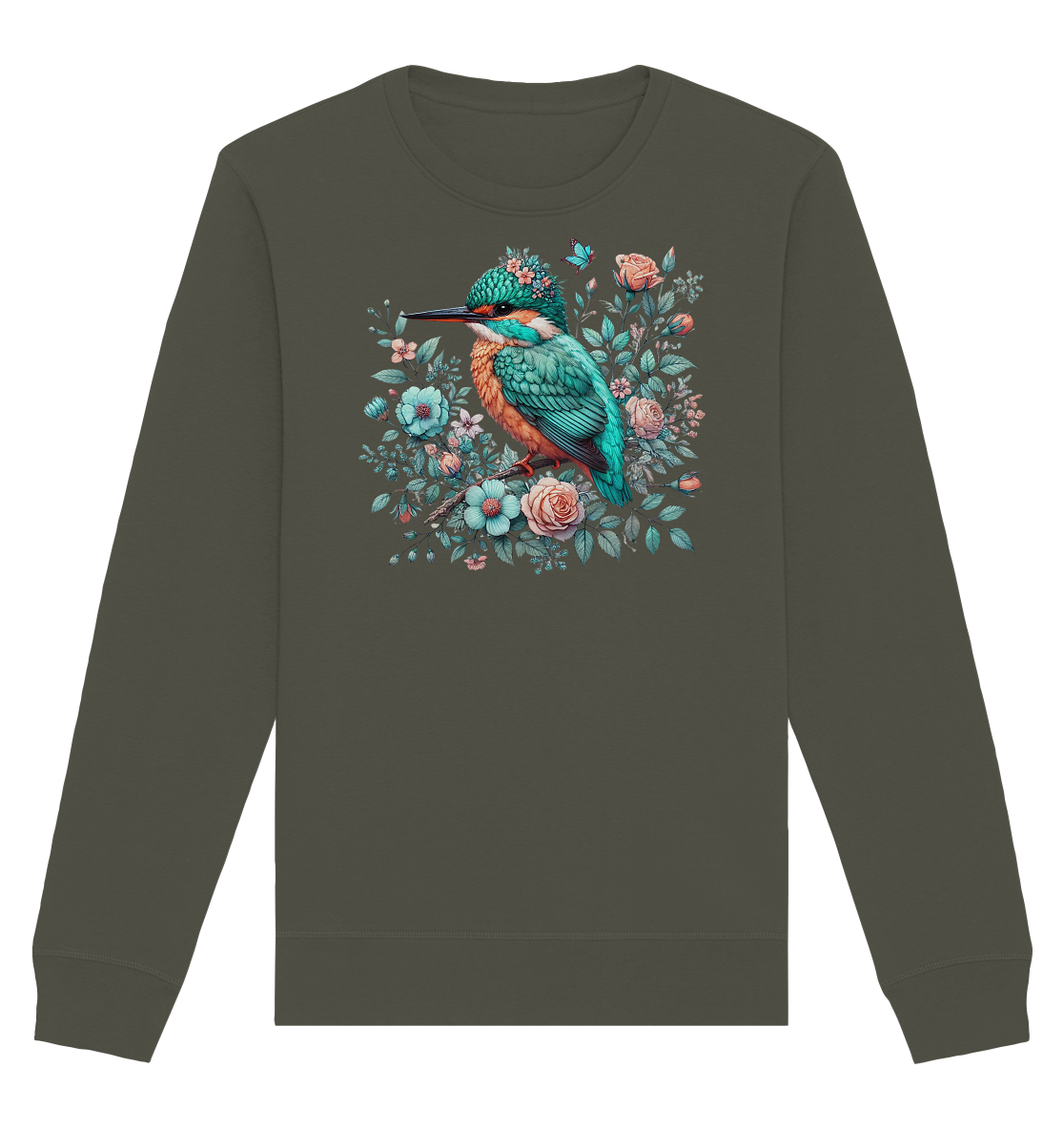 Eddie Eisvogel - Organic Basic Unisex Sweatshirt