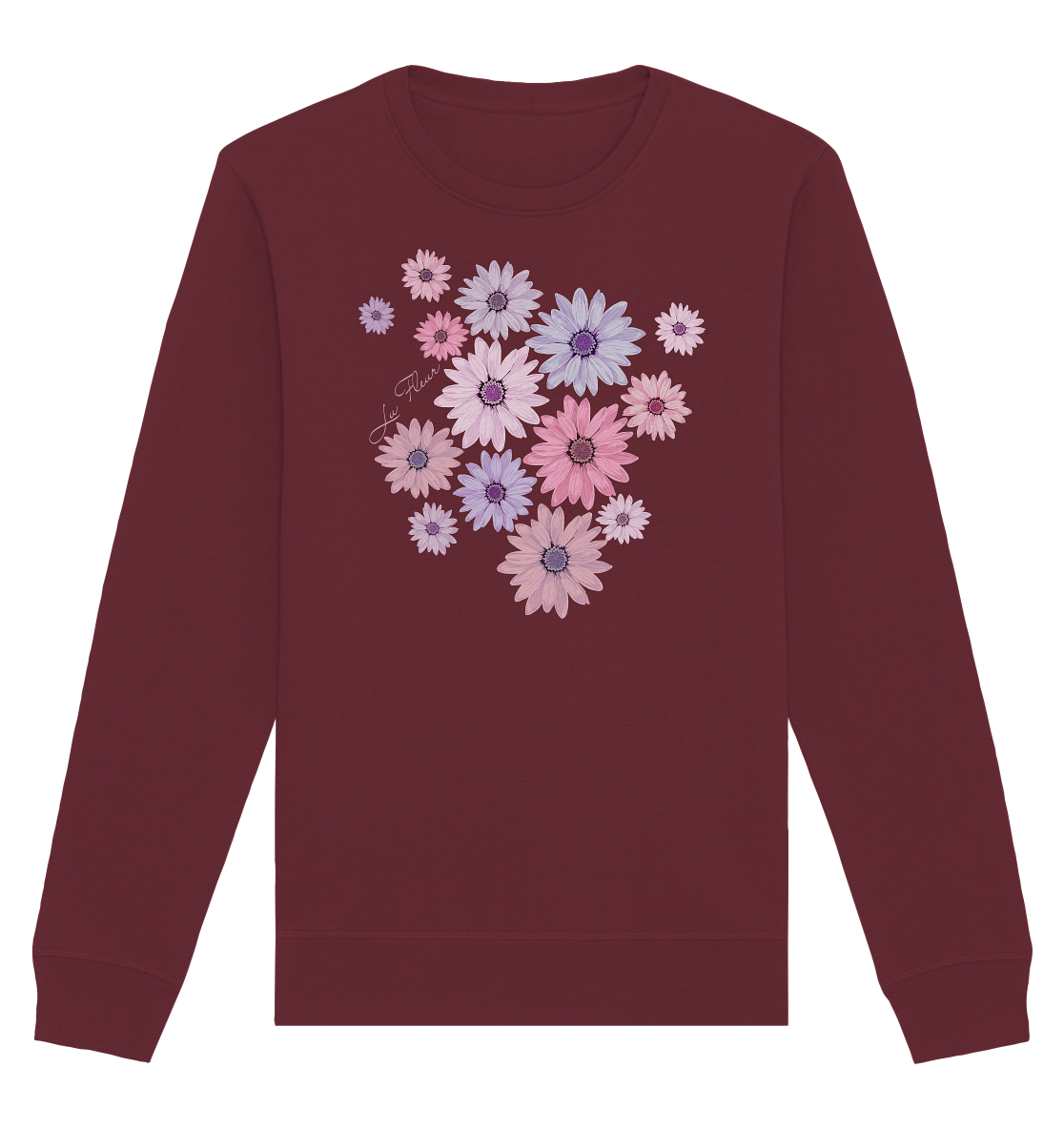 Full of Flowers - Organic Basic Unisex Sweatshirt