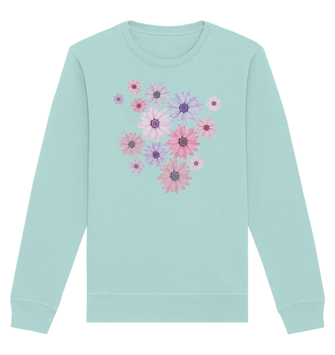 Full of Flowers - Organic Basic Unisex Sweatshirt
