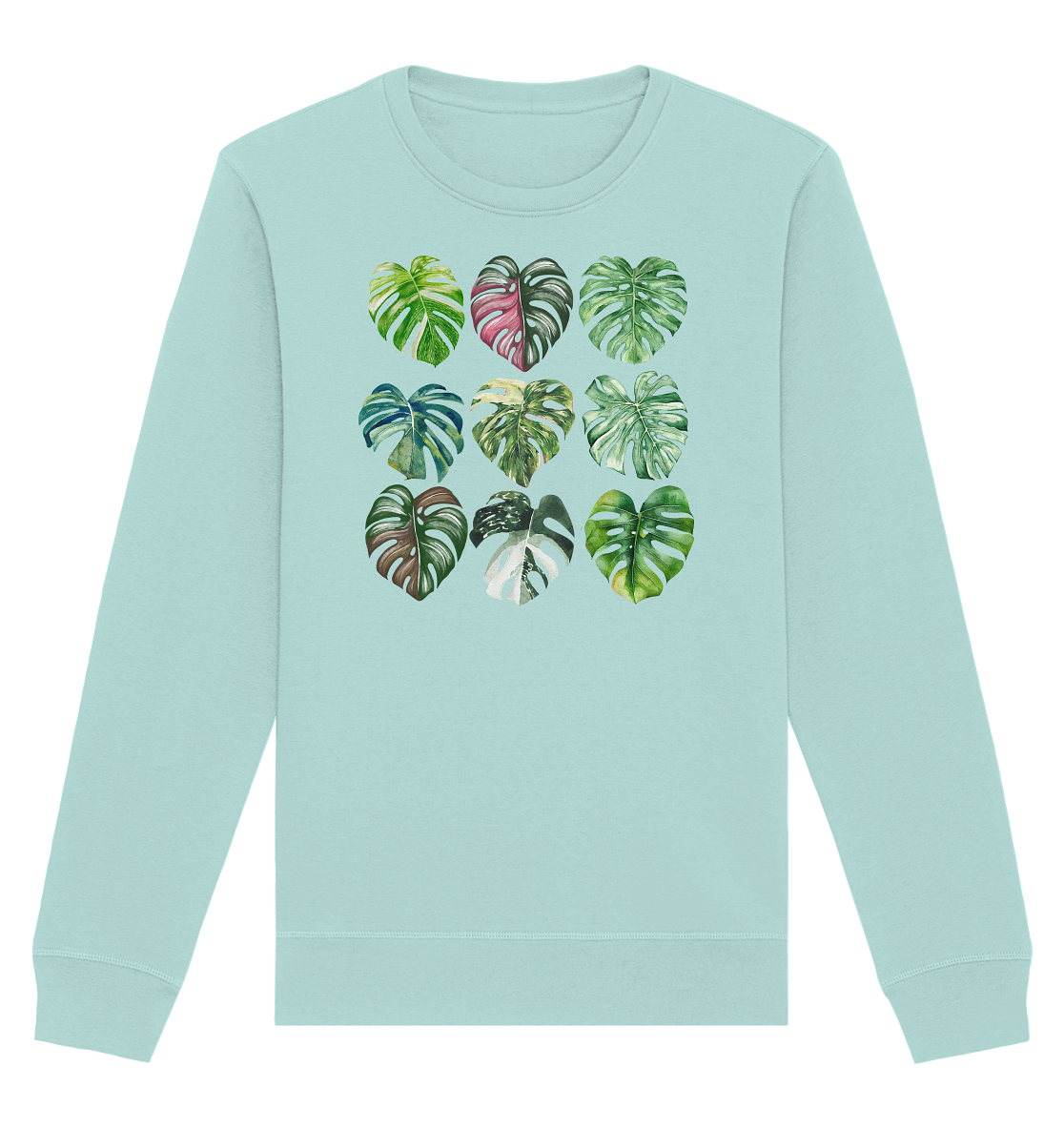 Full of Monstera - Organic Basic Unisex Sweatshirt