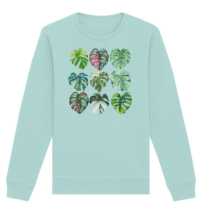 Full of Monstera - Organic Basic Unisex Sweatshirt