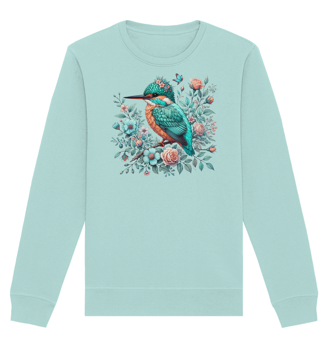 Eddie Eisvogel - Organic Basic Unisex Sweatshirt