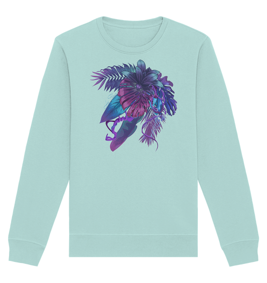Purple Jungle - Organic Basic Unisex Sweatshirt