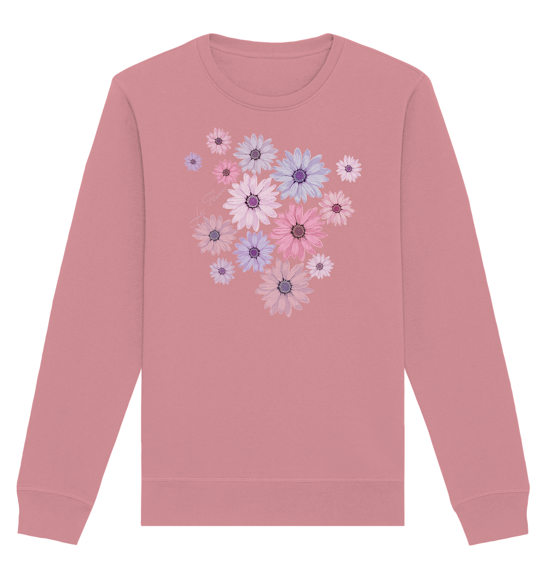 Full of Flowers - Organic Basic Unisex Sweatshirt