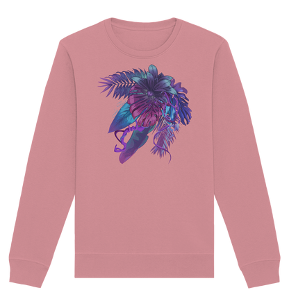 Purple Jungle - Organic Basic Unisex Sweatshirt