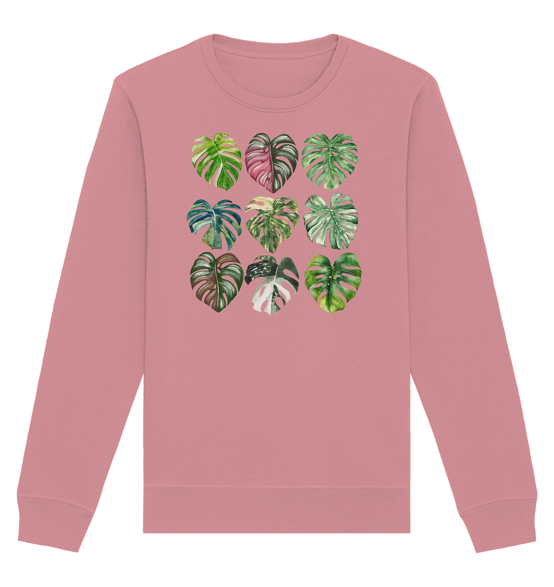 Full of Monstera - Organic Basic Unisex Sweatshirt