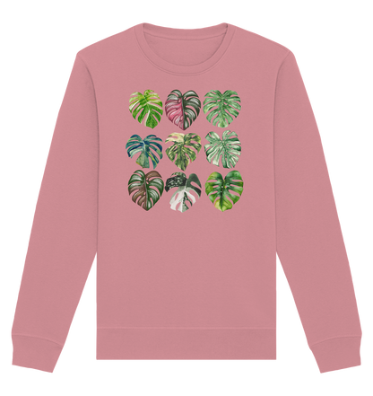 Full of Monstera - Organic Basic Unisex Sweatshirt