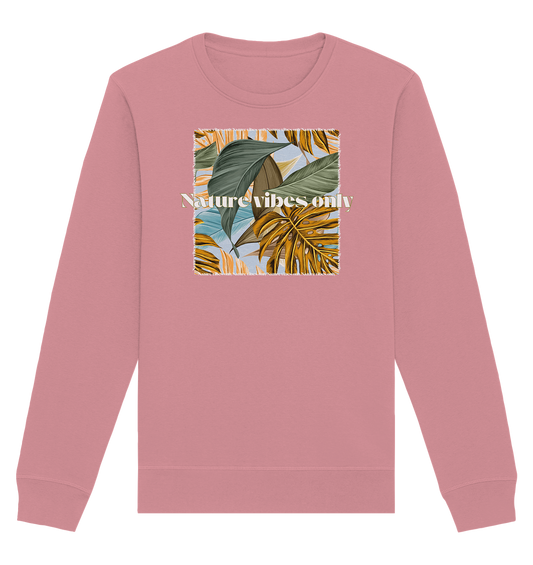 Nature Vibes - Organic Basic Unisex Sweatshirt