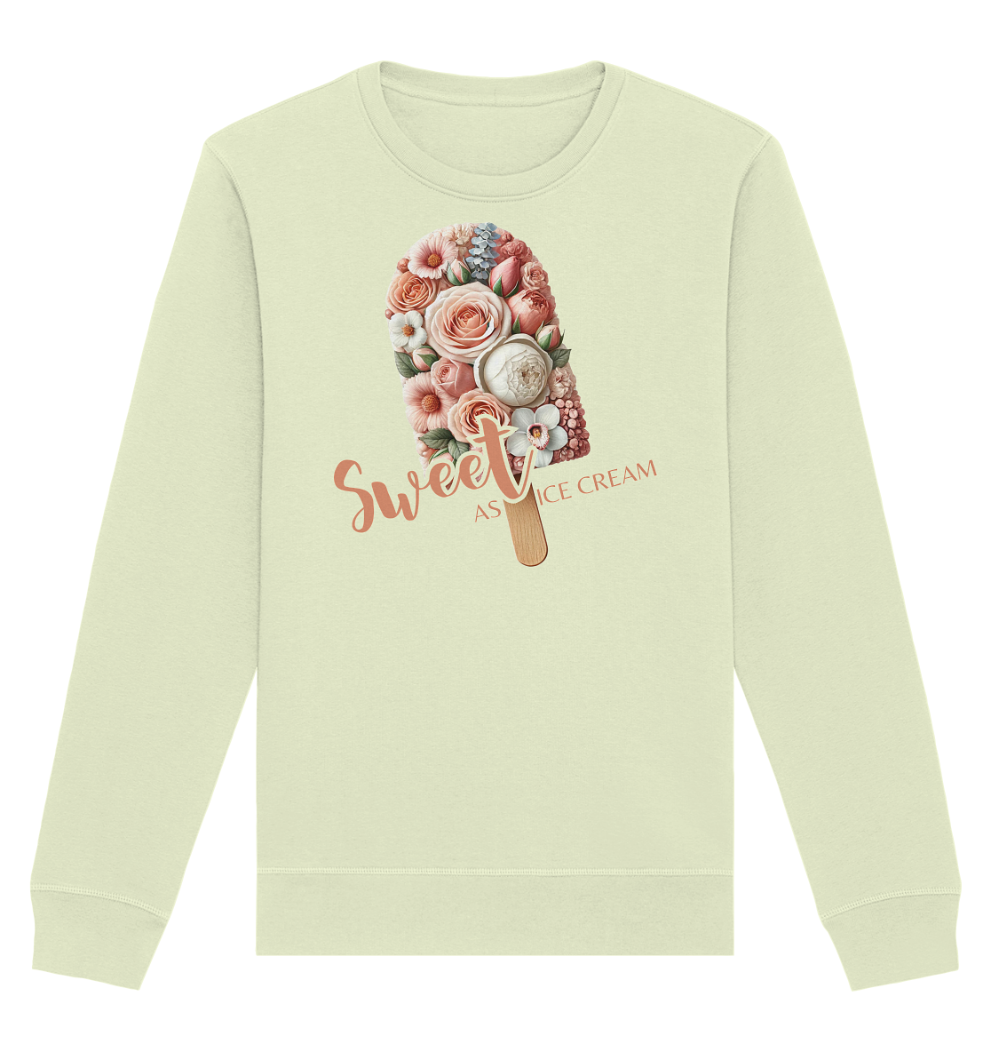 Sweet as Ice Cream - Organic Basic Unisex Sweatshirt
