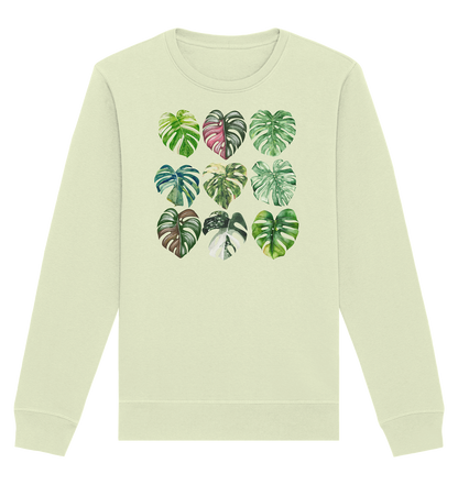 Full of Monstera - Organic Basic Unisex Sweatshirt