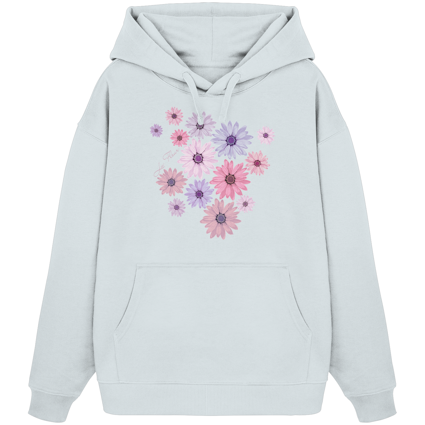 Full of Flowers - Organic Oversize Hoodie