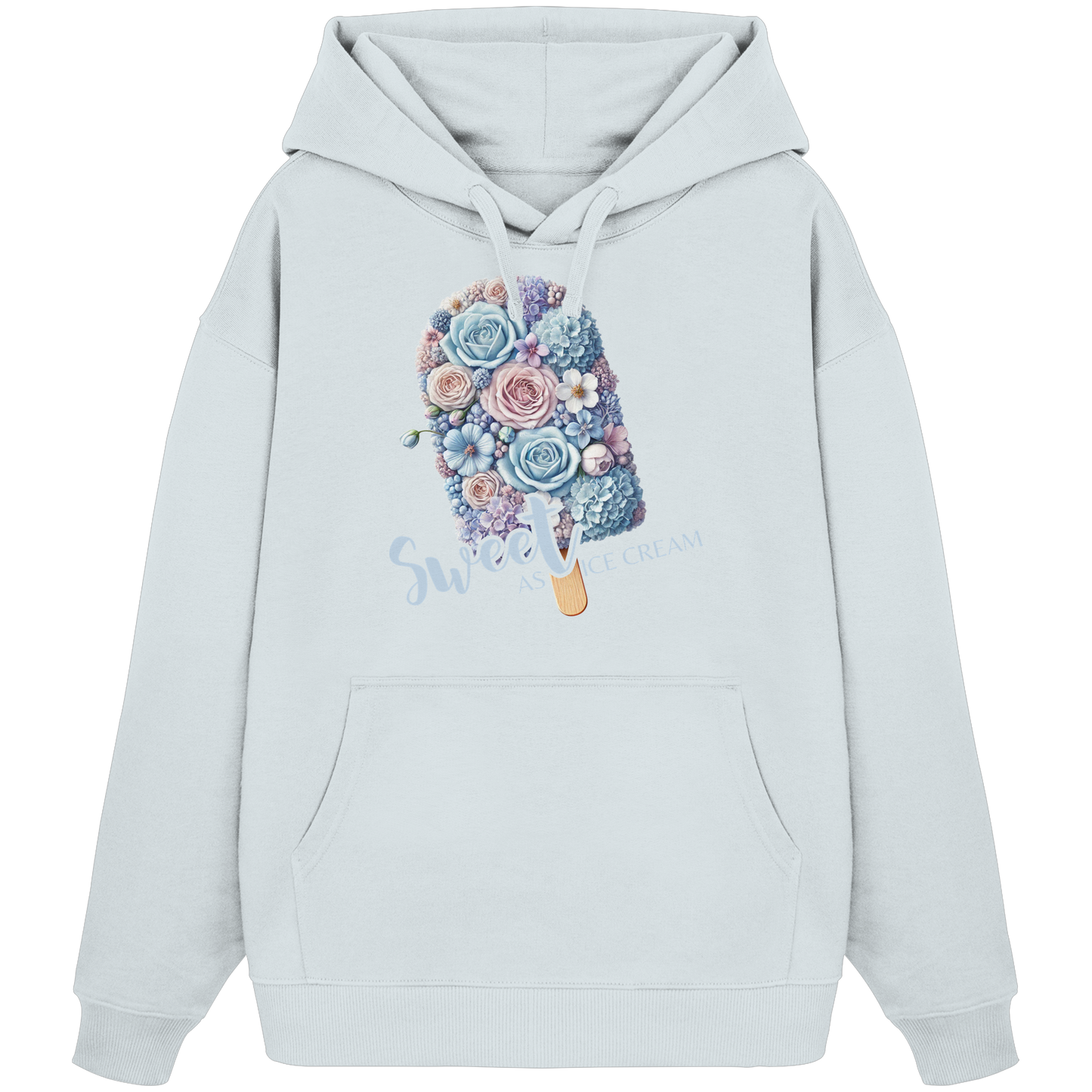Sweet as Ice Cream - Organic Oversize Hoodie
