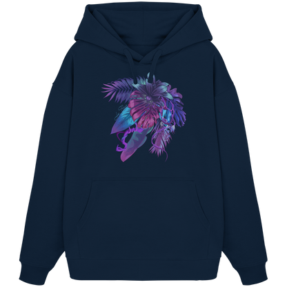 Purple Jungle - Organic Oversize Hoodie