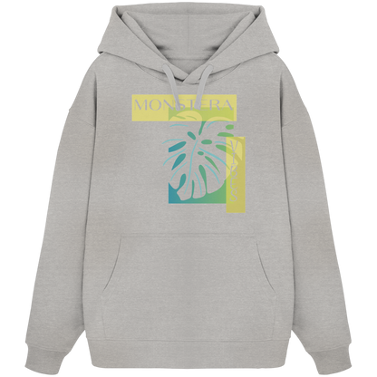 Monstera Vibes - Organic Oversize Hoodie