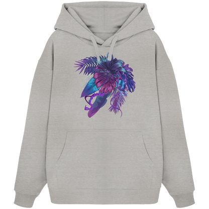Purple Jungle - Organic Oversize Hoodie