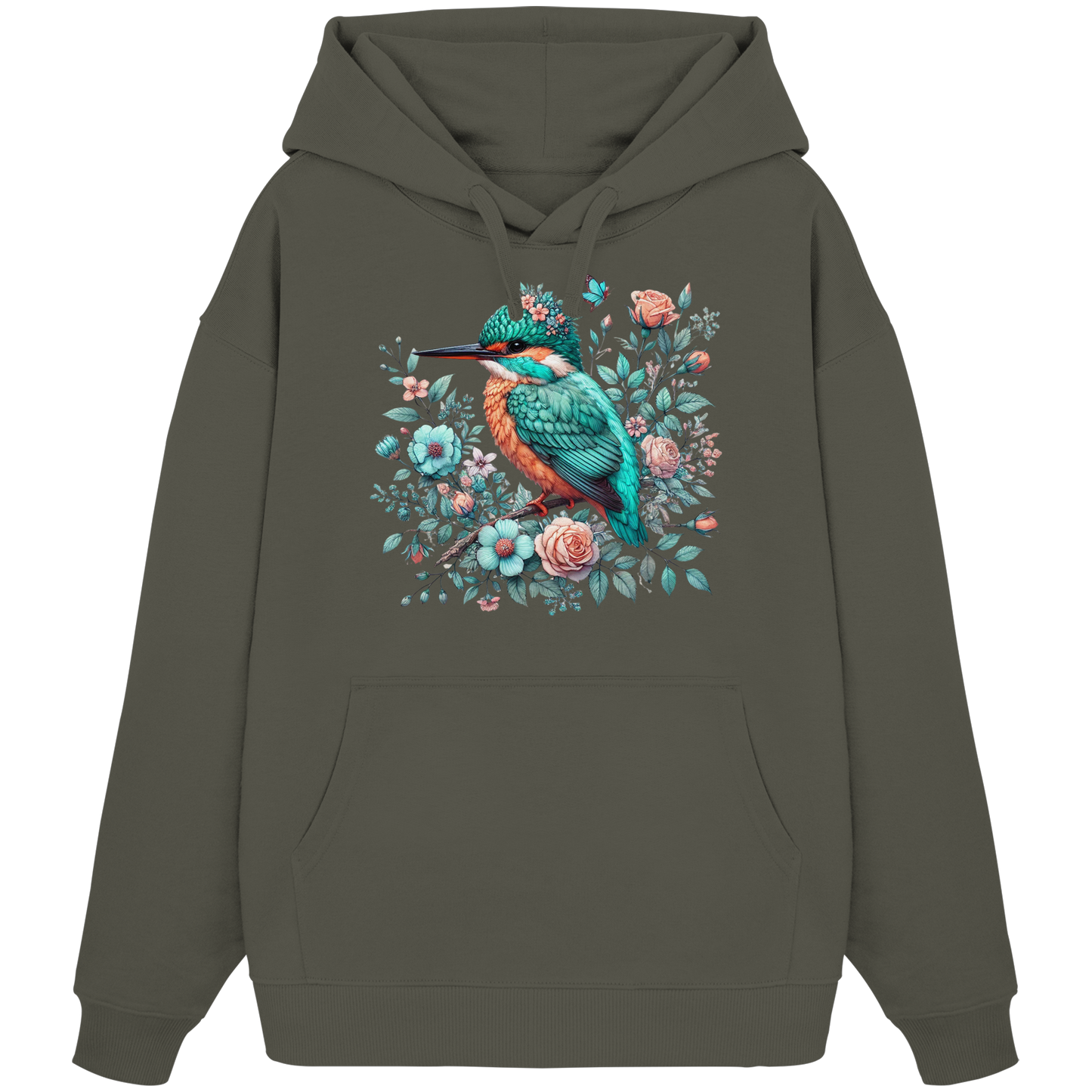 Eddie Eisvogel - Organic Oversize Hoodie