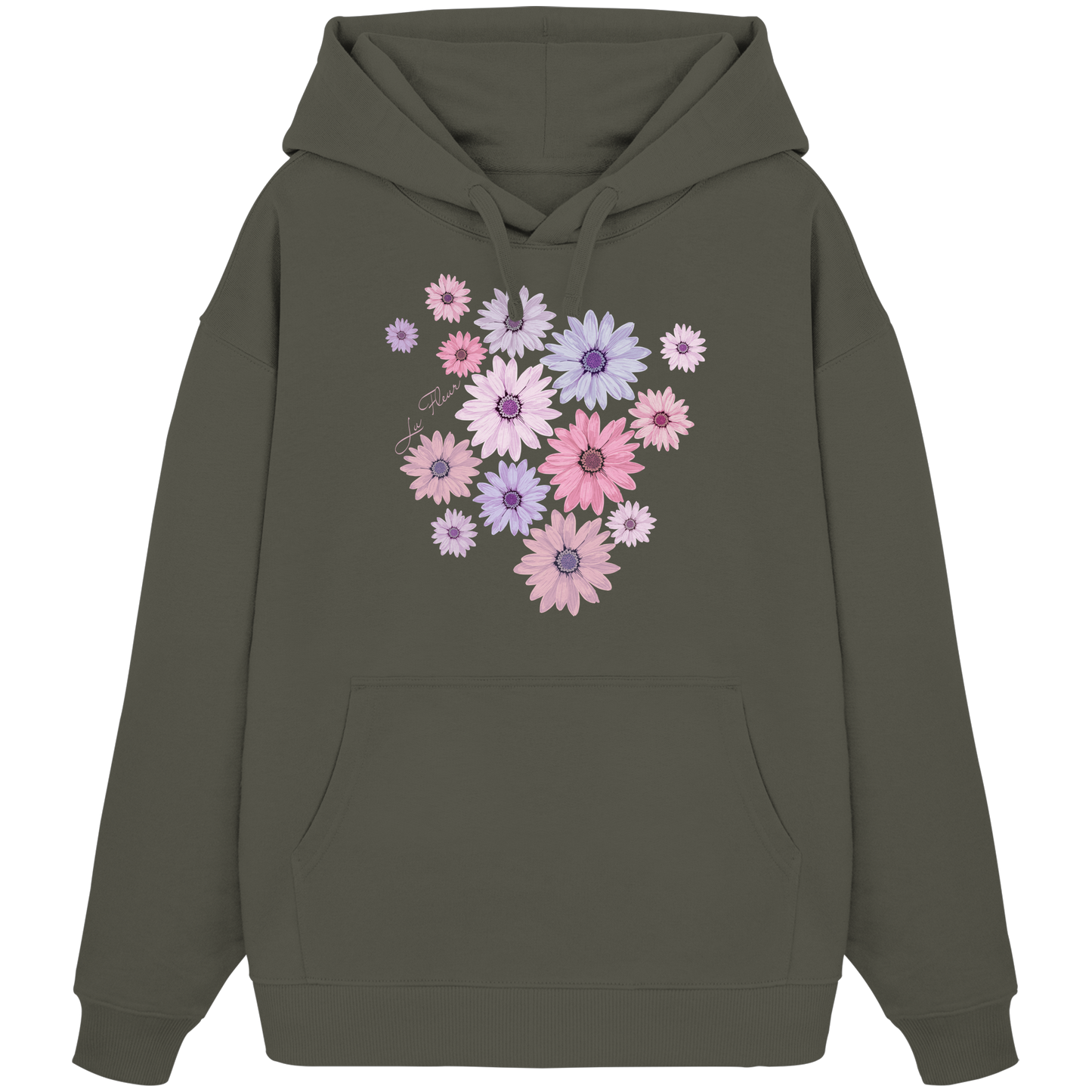 Full of Flowers - Organic Oversize Hoodie