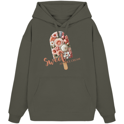 Sweet as Ice Cream - Organic Oversize Hoodie