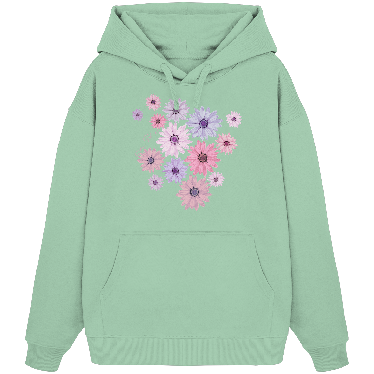 Full of Flowers - Organic Oversize Hoodie