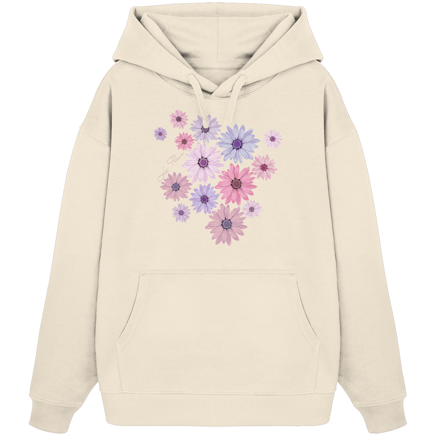Full of Flowers - Organic Oversize Hoodie