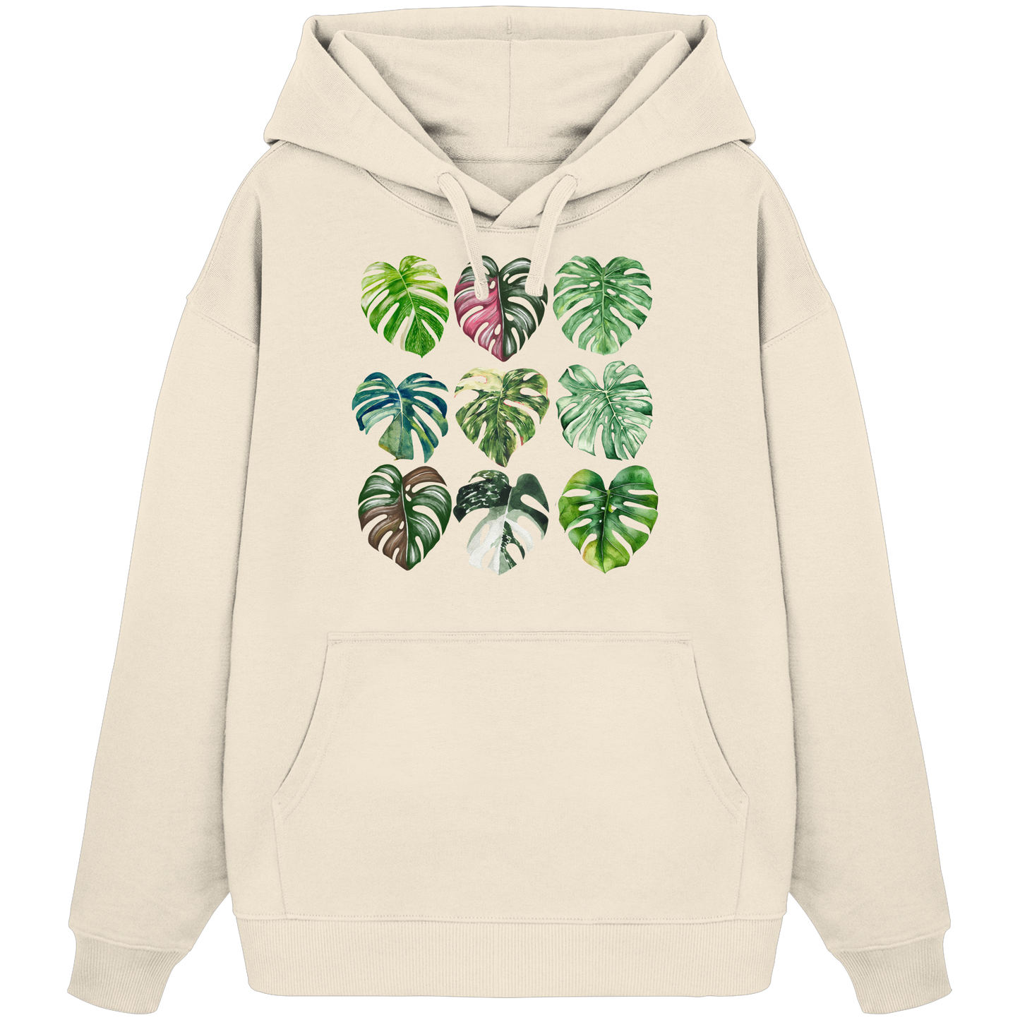 Full of Monstera - Organic Oversize Hoodie
