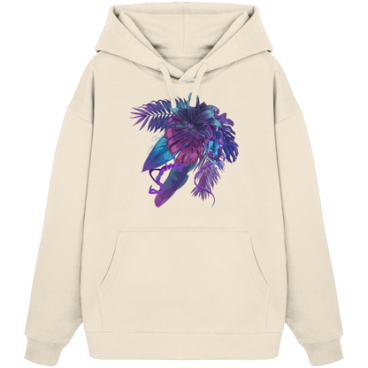 Purple Jungle - Organic Oversize Hoodie