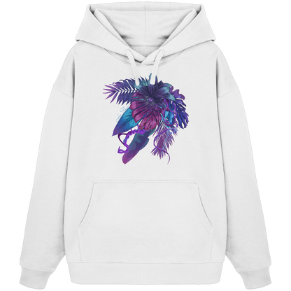 Purple Jungle - Organic Oversize Hoodie